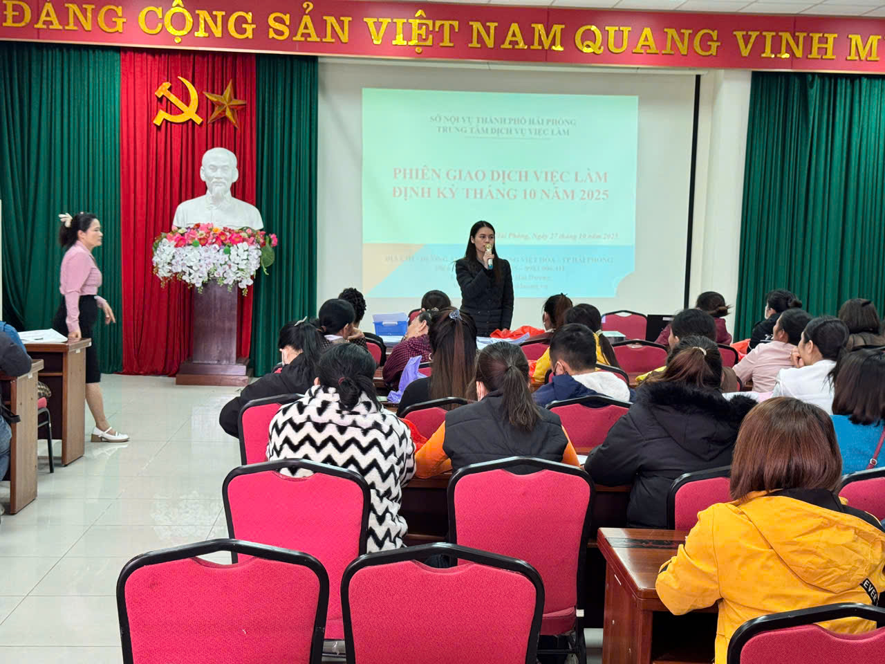 Phiên Giao dịch việc làm định kỳ ngày 27/10/2025